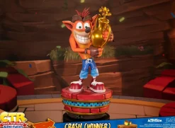Crash Team Racing: Nitro Fueled - Crash Bandicoot with Trophy 18” Statue