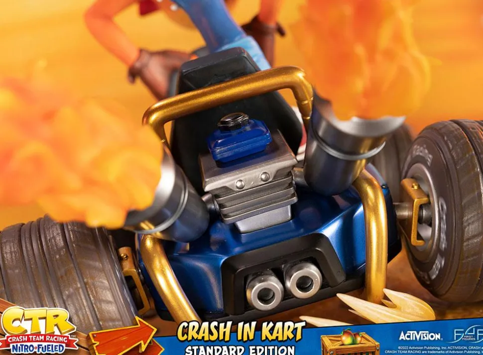 Crash Team Racing: Nitro-Fueled - Crash in Kart 12” Statue