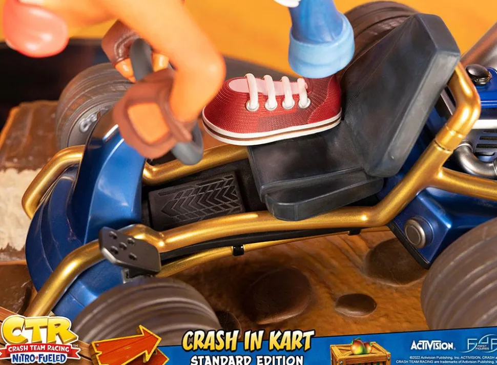 Crash Team Racing: Nitro-Fueled - Crash in Kart 12” Statue