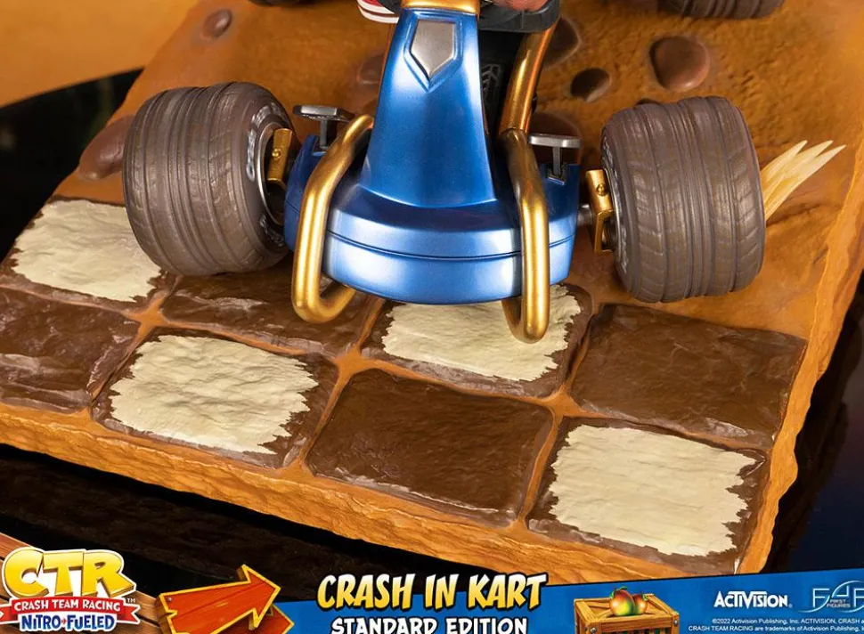 Crash Team Racing: Nitro-Fueled - Crash in Kart 12” Statue