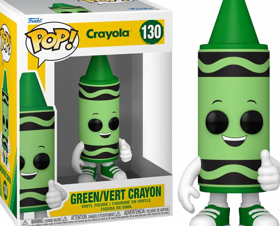 Crayola - Green/Vert Crayon Pop! Vinyl Figure