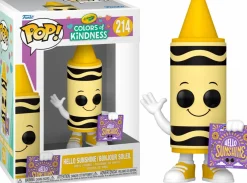 Crayola - Hello Sunshine Yellow Crayon Pop! Vinyl Figure