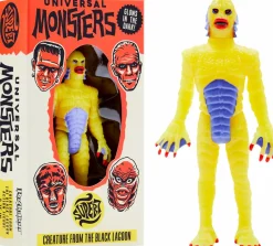 Creature from the Black Lagoon (1954) - The Creature Costume Colours Glow-in-the-Dark ReAction 3.75” Action Figure in Box Packaging