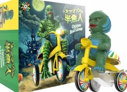 Creature from the Black Lagoon (1954) - The Creature (Dark Green with Yellow Trike) Super Cycles 5" Vinyl Figure
