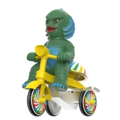 Creature from the Black Lagoon (1954) - The Creature (Dark Green with Yellow Trike) Super Cycles 5" Vinyl Figure