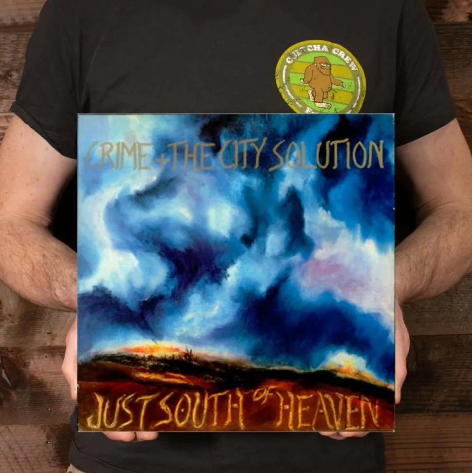 Crime & the City Solution - Just South of Heaven LP Vinyl Record (Transparent Blue Coloured Vinyl)