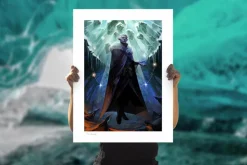 Critical Role - Essek Thelyss Fine Art Print by Minttu Hynninen