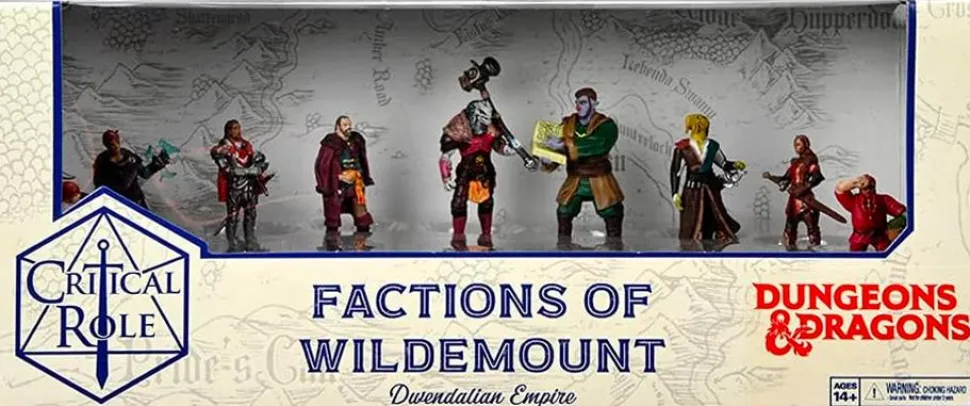 Critical Role - Factions of Wildemount: Dwendalian Empire Pre-Painted Miniature Figure Box Set
