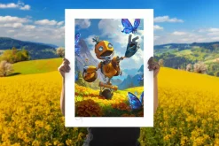 Critical Role - Fresh Cut Grass: Smiley Day! Fine Art Print by Nathaniel Himawan