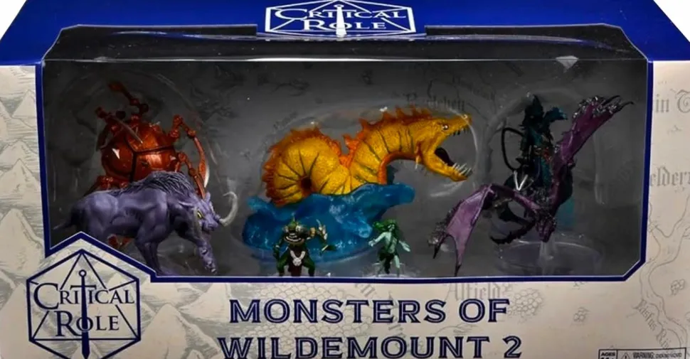 Critical Role - Monsters of Wildemount #2 Pre-Painted Miniature Figure Box Set #2