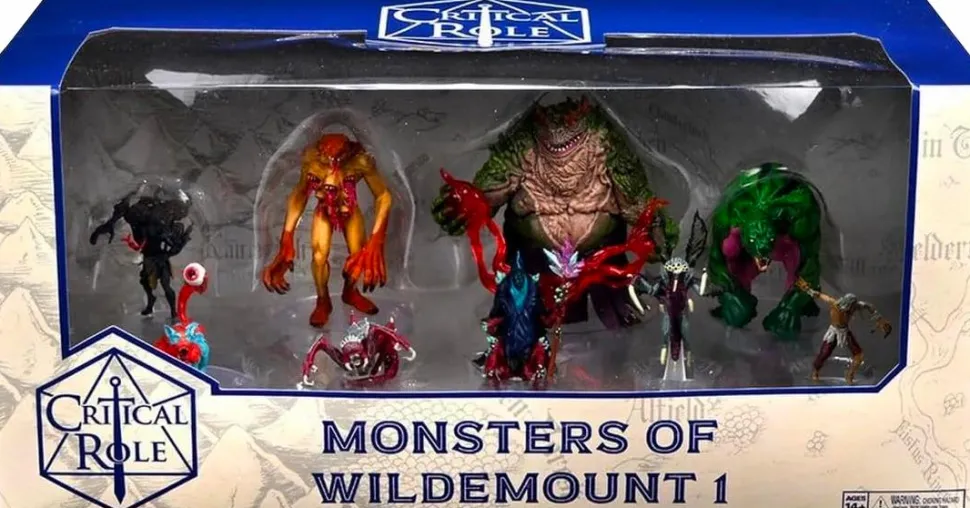 Critical Role - Monsters of Wildemount #1 Pre-Painted Miniature Figure Box Set