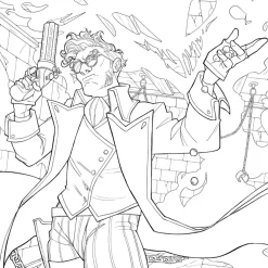 Critical Role - Vox Machina Colouring Book Paperback