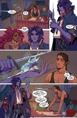 Critical Role: The Mighty Nein - Mollymauk Tealeaf Hardcover Book