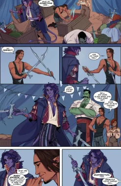 Critical Role: The Mighty Nein - Mollymauk Tealeaf Hardcover Book