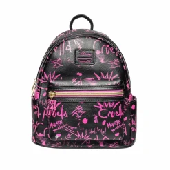 Cruella - Graffiti 10” Faux Leather Mini Backpack