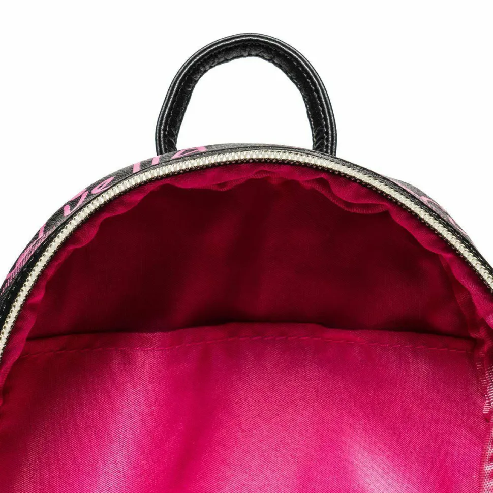 Cruella - Graffiti 10” Faux Leather Mini Backpack