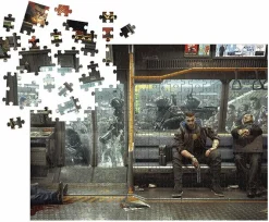 Cyberpunk 2077 - Metro Life 1000 Piece Deluxe Jigsaw Puzzle