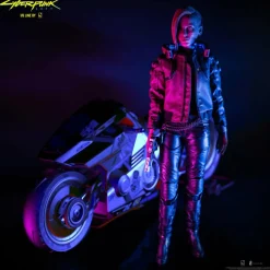 Cyberpunk 2077 - V Male & V Female 1/6th Scale Action Figure Ultimate Bundle (Set of 2 Figures with Sports Bike Replica) (Int Sales Only)