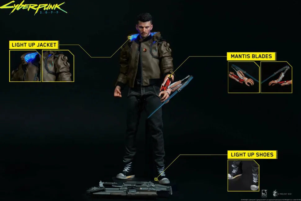 Cyberpunk 2077 - V Male 1/6th Scale Action Figure (Int Sales Only)