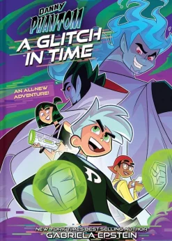 Danny Phantom - A Glitch in Time Hardcover Book