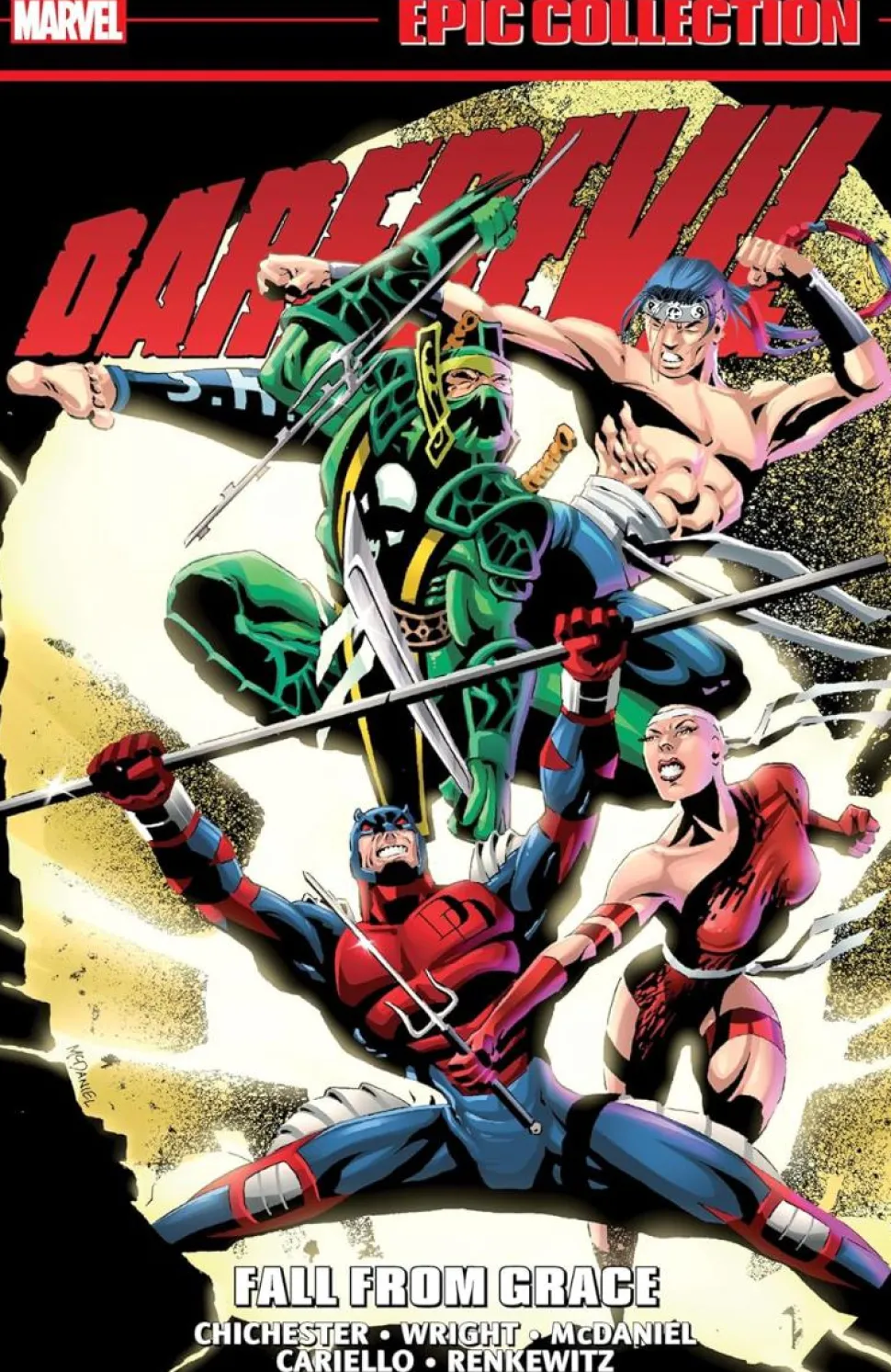 Daredevil - Epic Collection Volume 18 Fall from Grace Trade Paperback Book