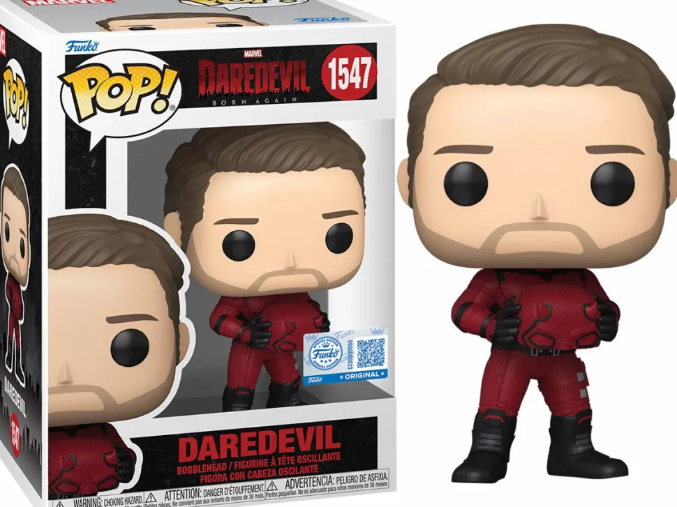 Daredevil: Born Again (2025) - Daredevil (Unmasked) Pop! Vinyl Figure