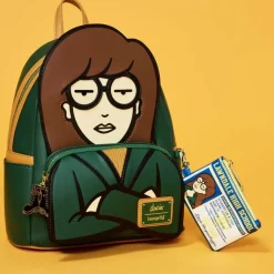 Daria - Daria 10" Faux Leather Mini Backpack with Coin Purse