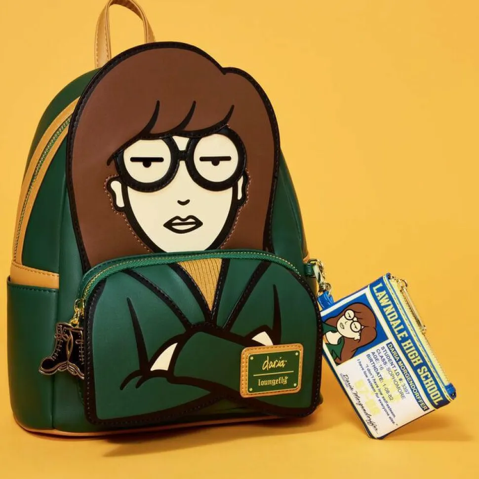 Daria - Daria 10" Faux Leather Mini Backpack with Coin Purse
