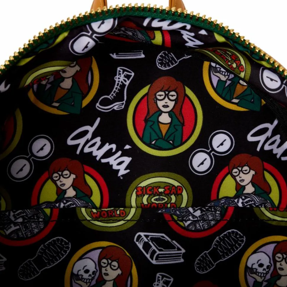 Daria - Daria 10" Faux Leather Mini Backpack with Coin Purse