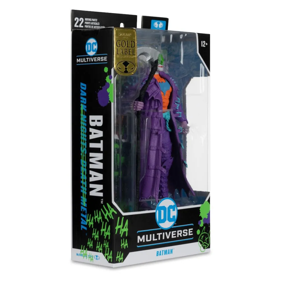 Dark Nights: Death Metal - Batman (Jokerized) DC Multiverse Gold Label 7" Scale Action Figure