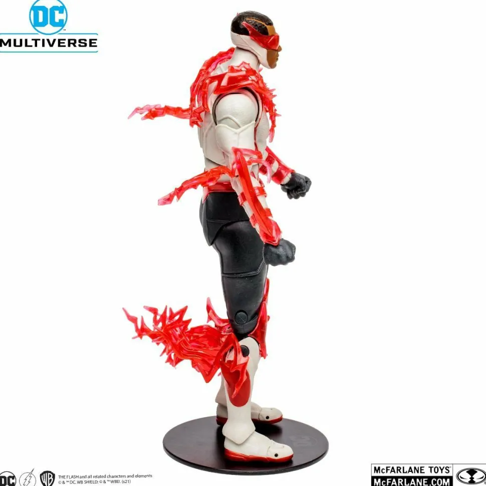 Dark Nights: Death Metal Speed Metal - Kid Flash DC Multiverse 7” Scale Action Figure (The Darkest Knight Build-A-Figure)