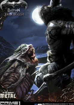 Dark Nights: Metal - Batman Versus Joker Dragon 1/3 Scale Statue