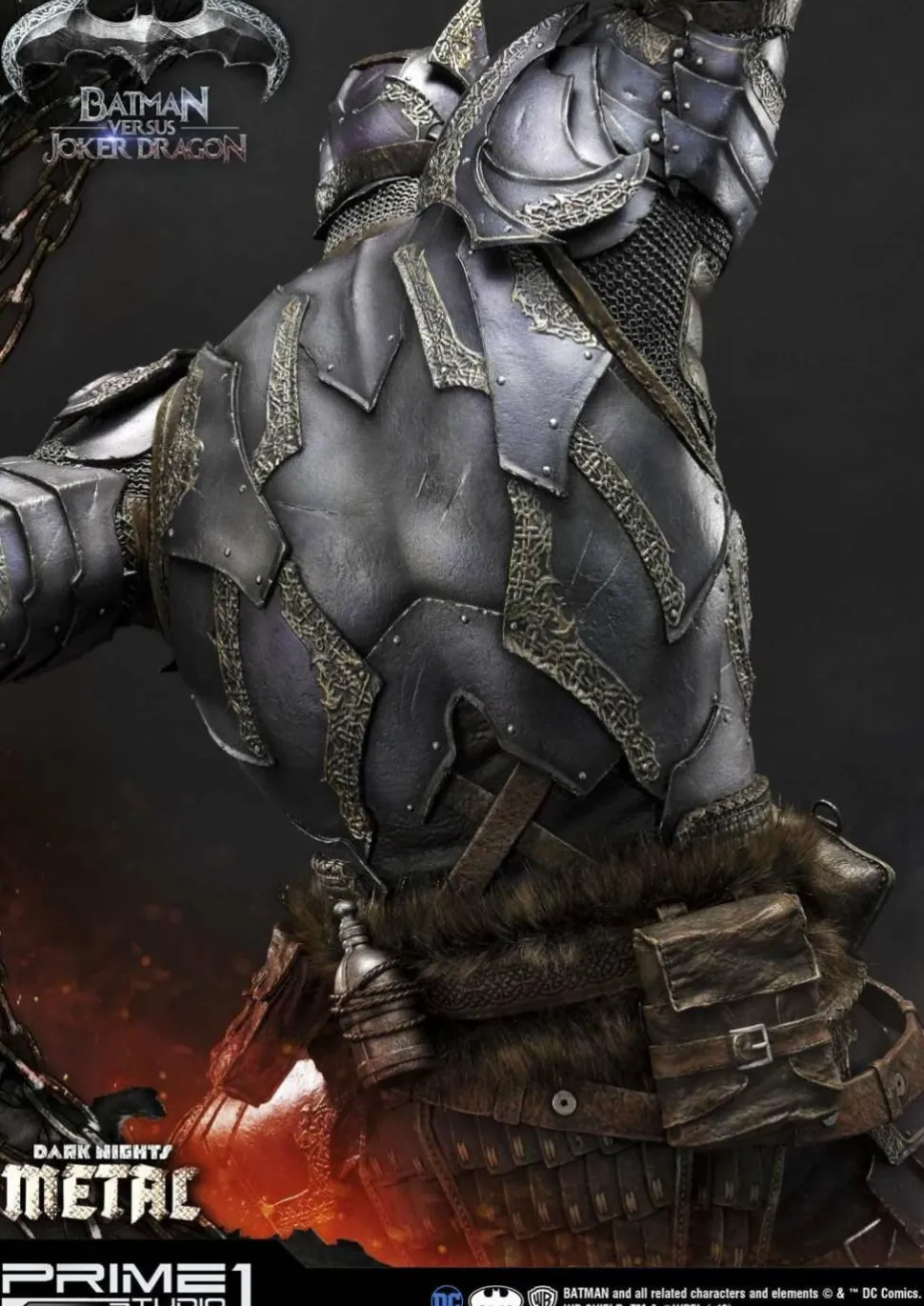 Dark Nights: Metal - Batman Versus Joker Dragon 1/3 Scale Statue