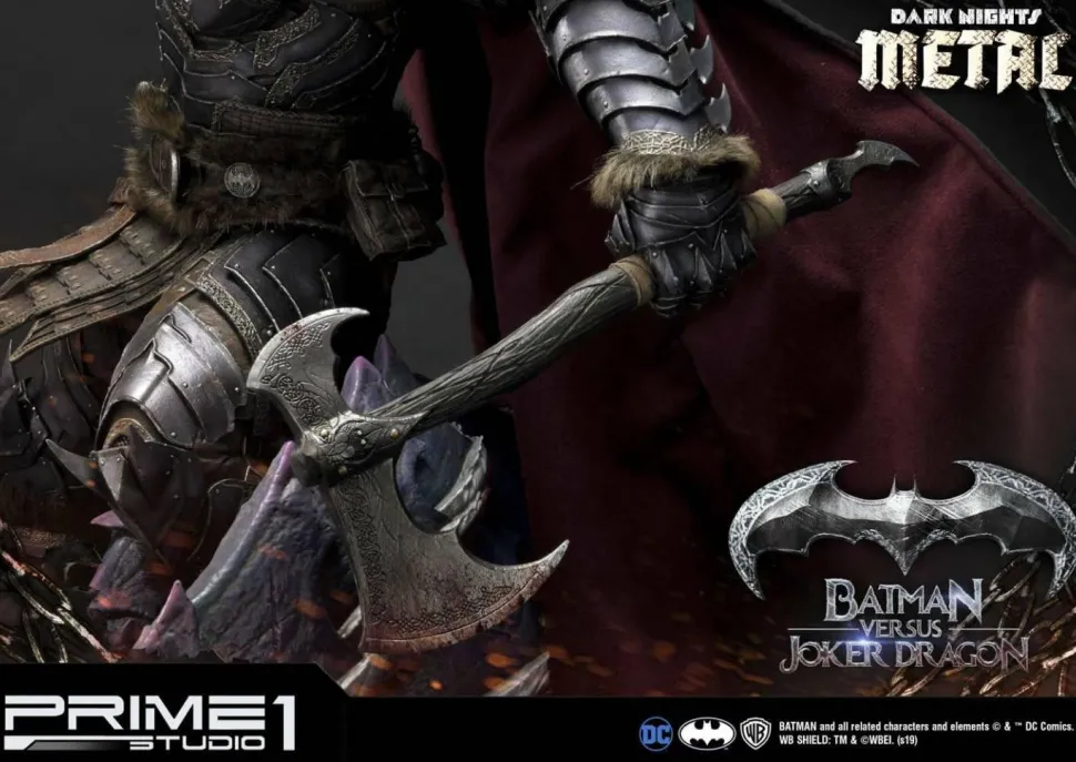 Dark Nights: Metal - Batman Versus Joker Dragon 1/3 Scale Statue