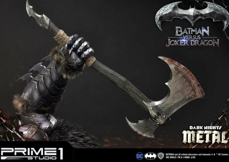 Dark Nights: Metal - Batman Versus Joker Dragon 1/3 Scale Statue