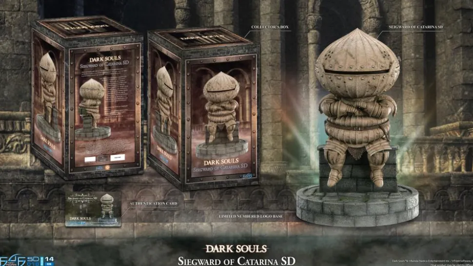 Dark Souls - Siegward of Catarina With Arms Crossed 8” Statue