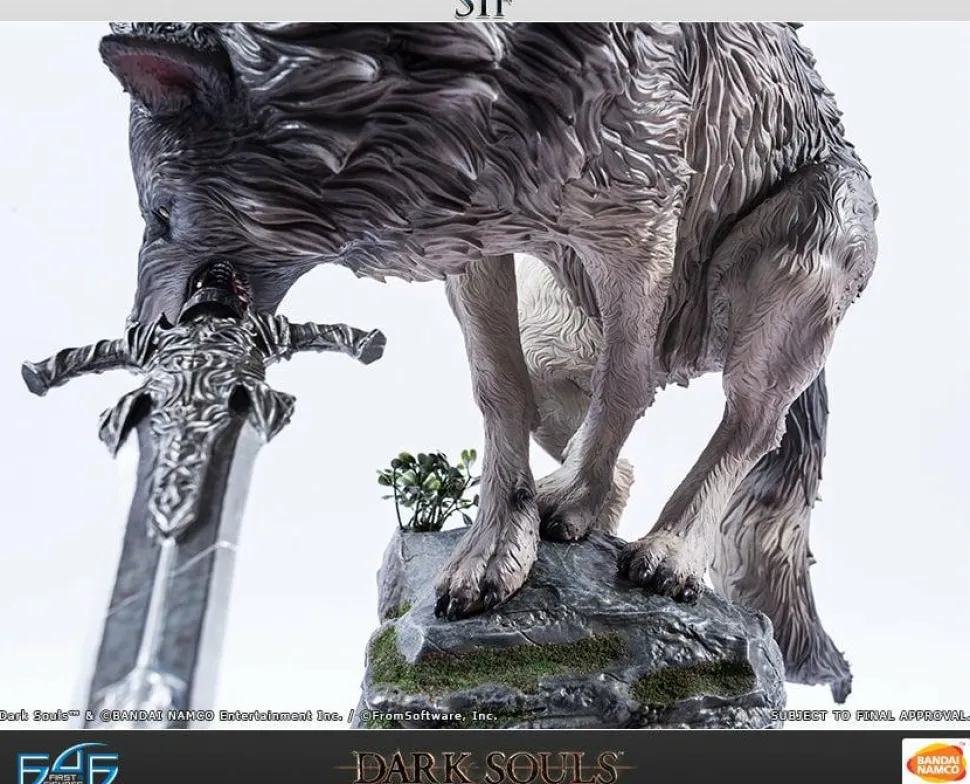 Dark Souls - Sif the Great Grey Wolf 25” Statue