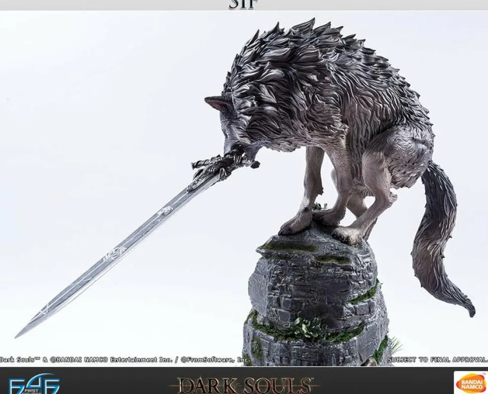 Dark Souls - Sif the Great Grey Wolf 25” Statue
