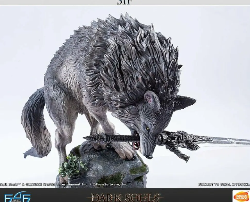 Dark Souls - Sif the Great Grey Wolf 25” Statue