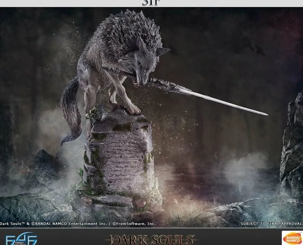 Dark Souls - Sif the Great Grey Wolf 25” Statue