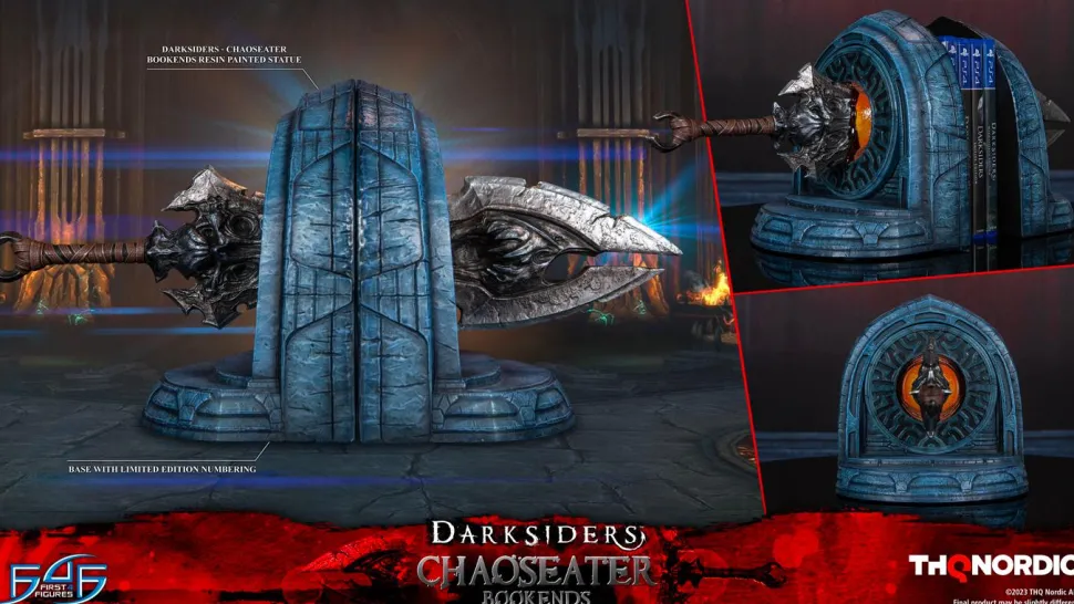 Darksiders - Chaoseater Bookend Set