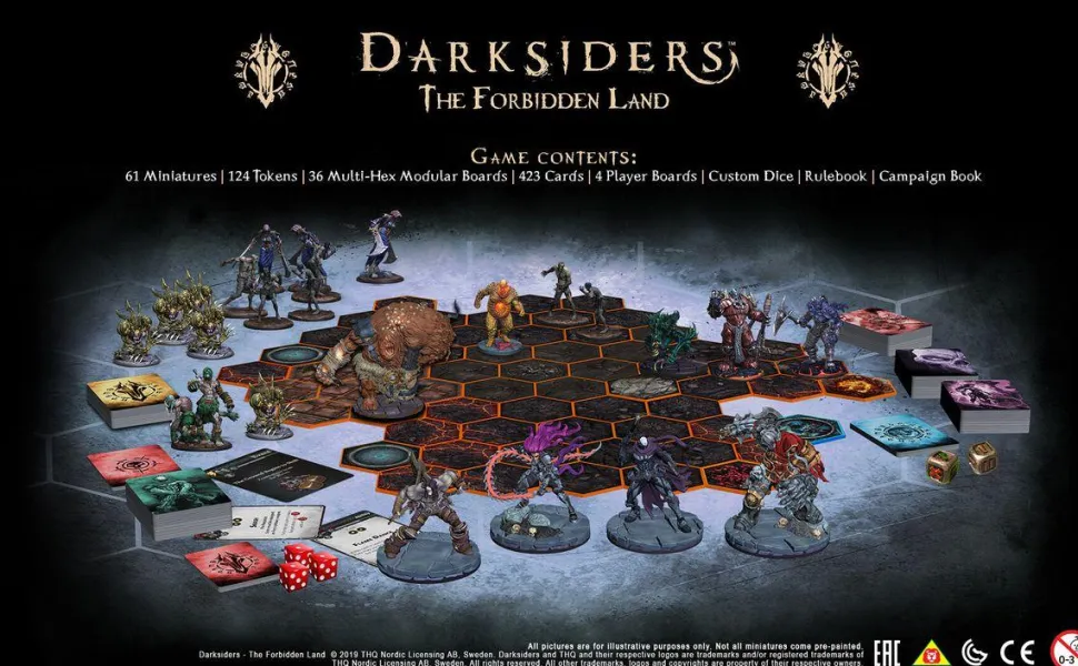 Darksiders - The Forbidden Land Board Game