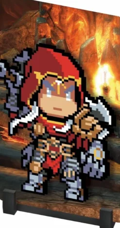 Darksiders - War FiGGYZ Pixel Art 4.3" PVC Magnet