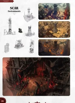 Darksiders III - The Art of Darksiders III Hardcover Book
