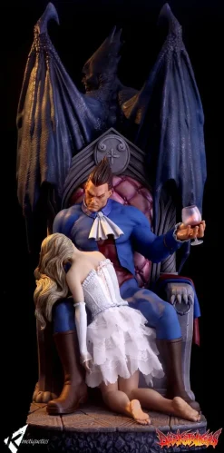 Darkstalkers - Demetri Maximoff 28” Diorama Statue