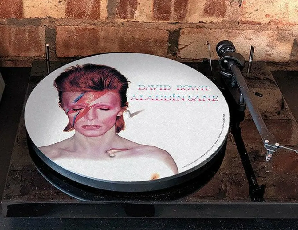 David Bowie - Aladdin Sane Vinyl Record Slipmat
