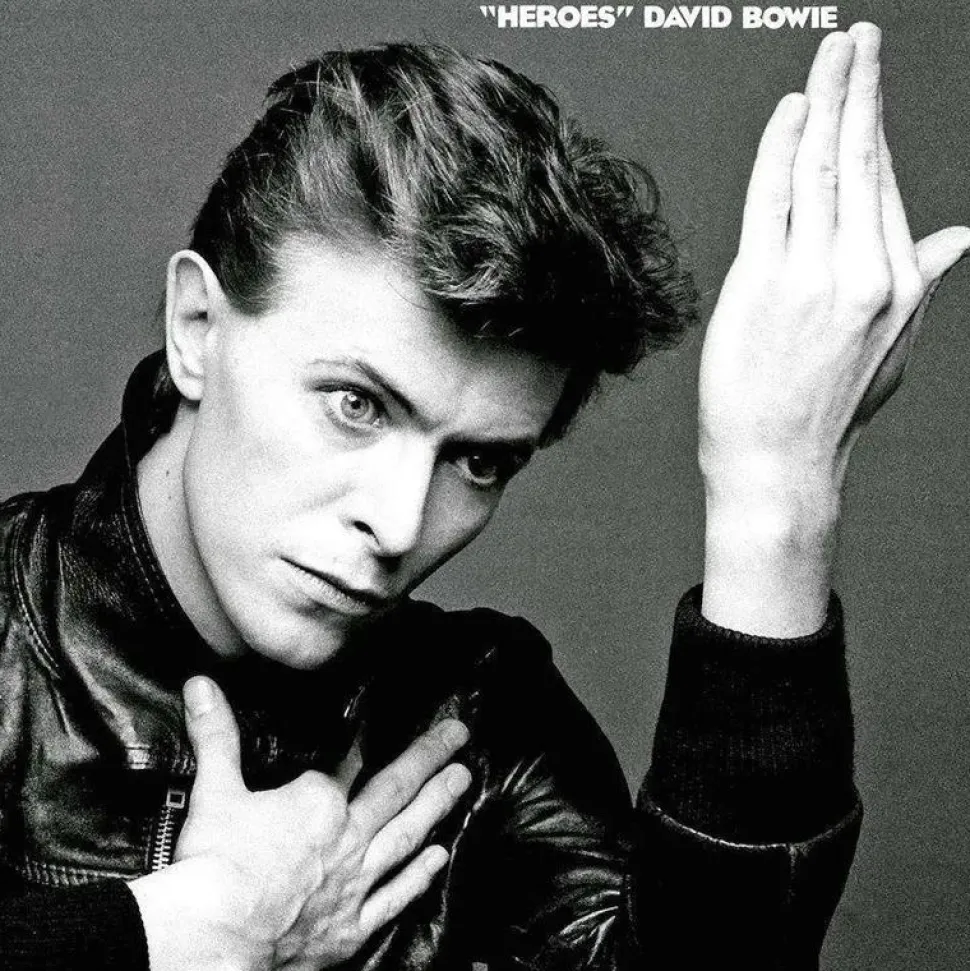 David Bowie - "Heroes" 45th Anniversary LP Vinyl Record (Grey Coloured Vinyl)