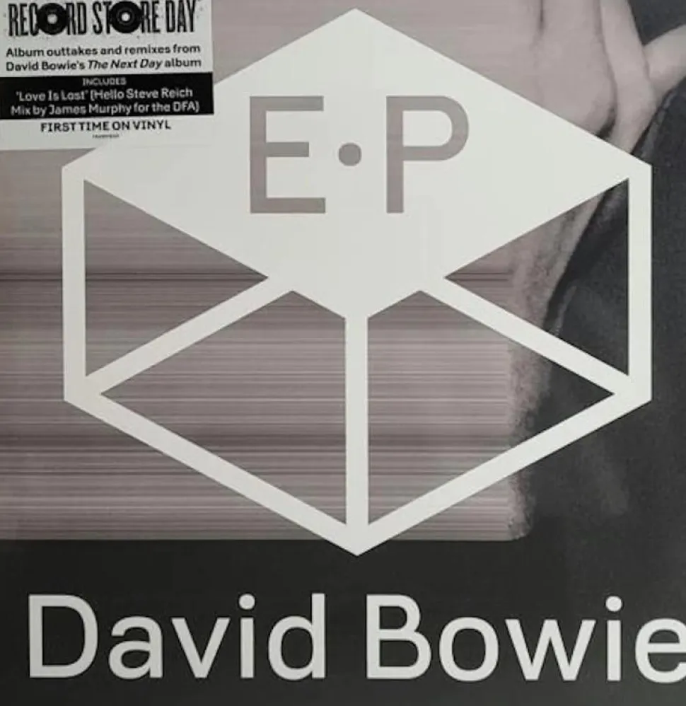 David Bowie - The Next Day Extra EP Vinyl Record (2022 Black Firday Record Store Day Exclusive)