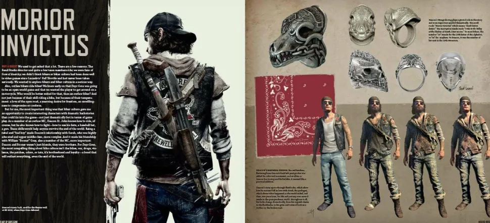 Days Gone - The Art of Days Gone Hardcover Book