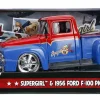 DC Bombshells - 1956 Ford F100 Pickup with Supergirl 1/24th Scale Hollywood Rides Die-Cast Vehicle